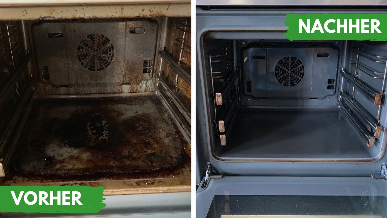 Backofen reinigen mit Heißluftreiniger von AIO